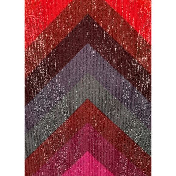 Trina Turk Hitachi Silk Blend Shift Dress Size 2 Multicolor Party Night Out - Picture 5 of 13